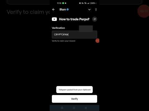 How to trade Perps? Blum New Code ✅#blum