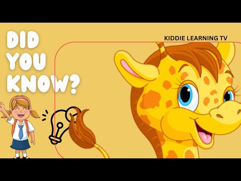 Did you know  # 8 || Facts || Giraffe  #shorts  #animals #learning #giraffe #kids #kidsvideo