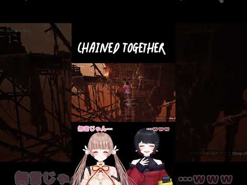 【Chained Together】息ぴったり（？） #shorts #chainedtogethergame #ほのぼの