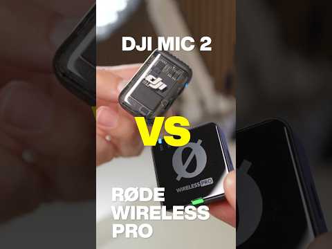 DJI MIC 2 VS RODE WIRELESS PRO: WHO WINS? 🤨👀