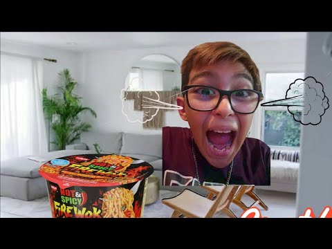 SPICY   NOODLE 🍜 😋 CHALLENGE !!!!!!!!!!!!!