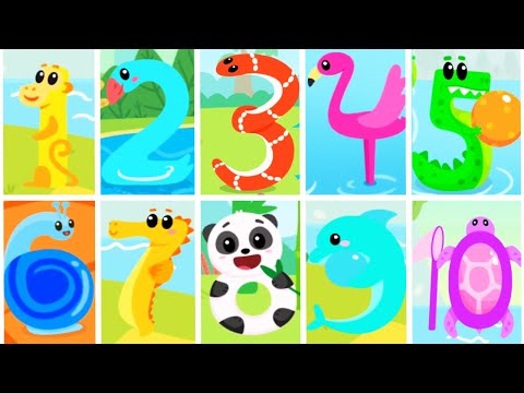 Numbers Animals - Let's Play And Learn Numbers - Fun Educational Game For Kids