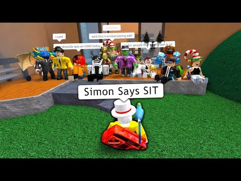 SIMON SAYS in MM2.. (Roblox Movie)