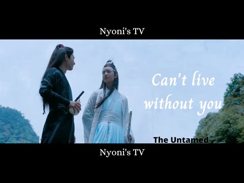 [FMV] × Can't live without you × The Untamed - Wangxian