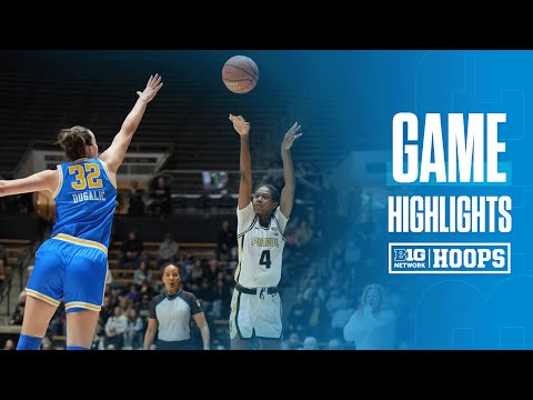 UCLA at Purdue | Highlights | Big Ten Women's Basketball | 01/07/2025