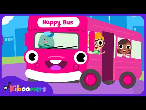 Wheels on the Bus Colors Song | Fun & Educational Color Learning for Kids | Kiboomers Nursery Rhymes