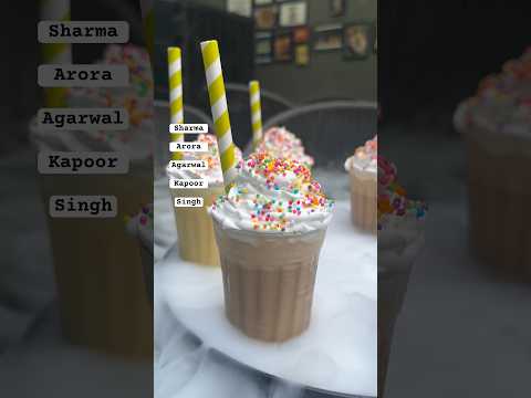 First Shake Sampler In Delhi❤️😍 Indian Food #shorts #youtubeshorts #shortsvideo