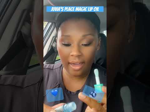 Juvia's Place Magic Lip Oil (Blueberry #juviasplace #lipgloss #fall2023 #grwm