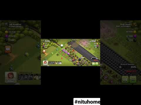 P.E.K.K.A attack town hall 9 #clashofclans #gamingislife #gameisfuture #nituhome #youtubeshorts