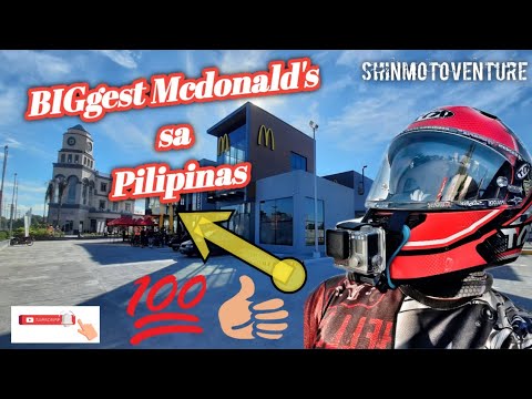 BIGgest Mcdonald's in the Philippines