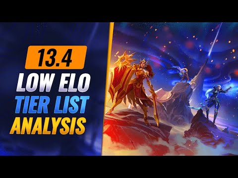 New Low Elo Tier List Patch 13.4 IN DEPTH ANALYSIS - League of Legends Season 13