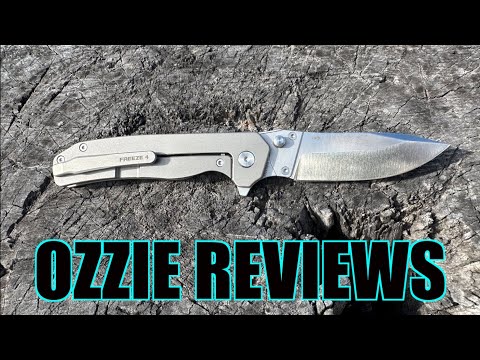 OKnife Freeze 4 Titanium folding knife (with testing)