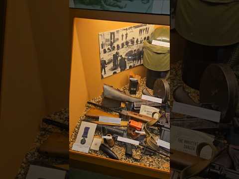 The Royal Green Jackets - British Army Items on display