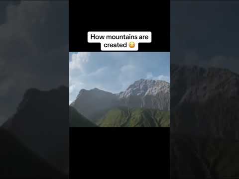 How mountains are formed😳