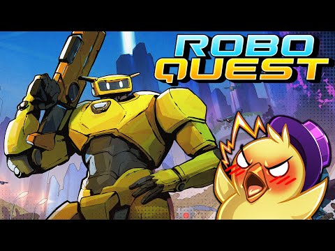 RoboQuest - Fast Paced FPS Rogue-Lite! First Impressions & Early Game Spotlight | MFGAMETIME