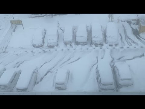 Hidden Japan  74　大雪の駐車場 ７日間 (融雪装置アリ)　 7days of a parking lot in heavy snow