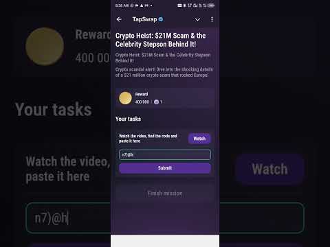 Crypto Heist: $21M Scam & the Celebrity Stepson Behind It!  Tapswap Video Code #moneymonster #ponzi