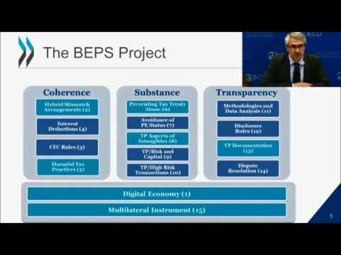 BEPS Webcast #3: Update on BEPS Project