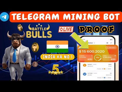 INDIA KA NO 1 TELEGRAM MINING BOTS - Best Tap & Earn Telegram Bot | Telegram Mining Airdrop