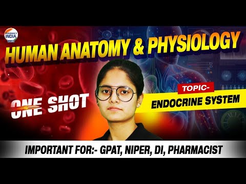 ENDOCRINE SYSTEM | ONE SHOT | COMPLTE CONCEPT | HAP | Important for GPAT, Pharmacist, DI & NIPER