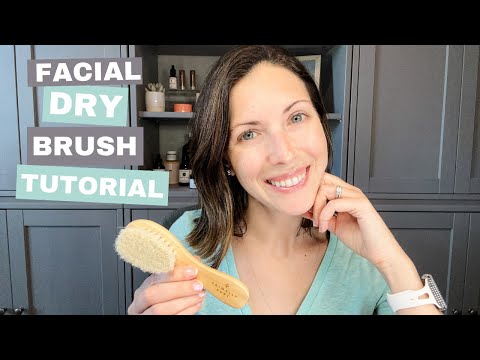 2-Minute Facial Dry Brush Flow for Glowing Skin | Primally Pure