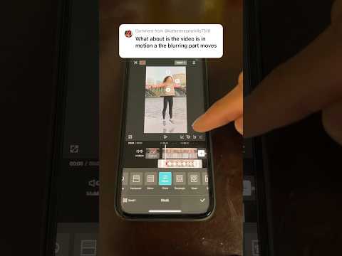 How Blur Moving Videos in CapCut Tutorial