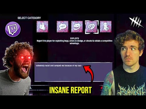 Toxic TTV Tries To Get Me Banned - Dead By Daylight