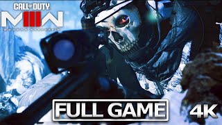 CALL OF DUTY: MODERN WARFARE 3 Full Gameplay Walkthrough / No Commentary【FULL GAME】4K Ultra HD