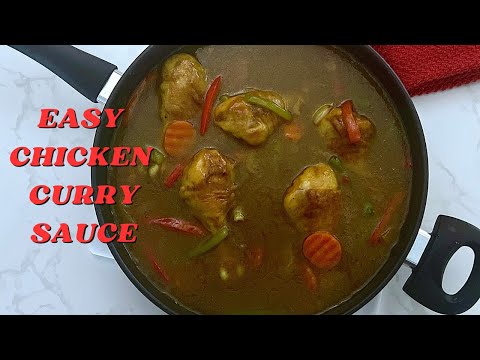 This Curry Sauce with Tender Chicken will become your absolute favorite