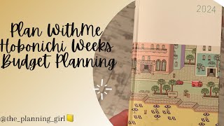 Budget Plan With Me | Hobonichi Weeks