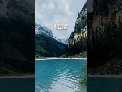 Lake Louise, Canada 🇨🇦🌲 #Shorts #lakelouise #canadatravel #canadavisa