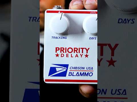 The Priority Delay Pedal #chibson