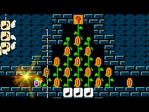 Super Mario Maker 2 🔧 Light Up Christmas