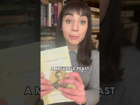 Ernest Hemingway’s A Moveable Feast #booktok #bookworm #bookrecs #books #bookwriter #hemingway #art