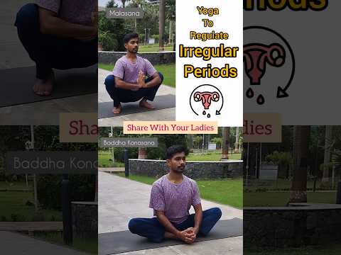 🍀Struggling with Irregular periods🩸#shorts #ytshorts #yoga #periods #irregularmenstruation