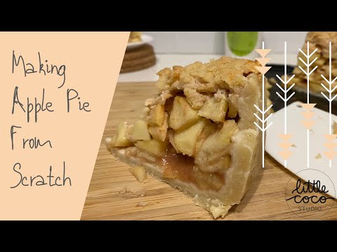 BAKE WITH ME: Deep Dish Apple Pie over the Holidays