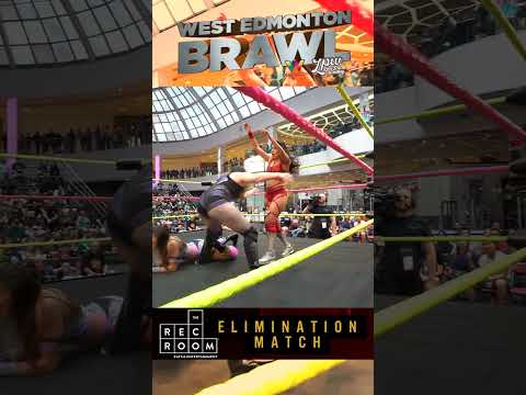 GIGI REY vs NICOLE MATTHEWS vs JAZMIN ALLURE! Love Pro Wrestling at the West Edmonton Mall!