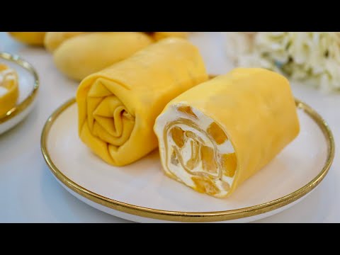 Mango Roll Cake