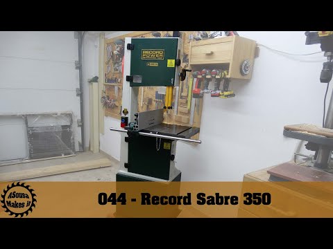 Record Sabre 350 - My new bandsaw