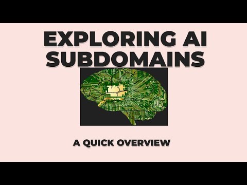 Exploring AI Subdomains