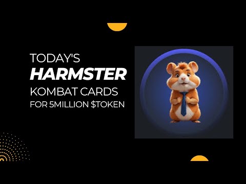 Today's Hamster Kombat cards for 5 million Hamster's 🐹 $token (June 7th 2024 card)