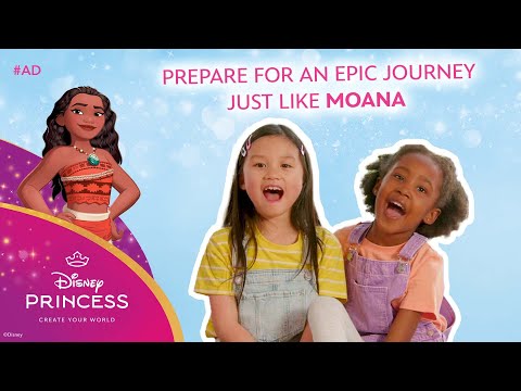 AD | Moana Goes on an Epic Voyage | Ep 6 | Create Your World | Disney Princess | @disneyjr