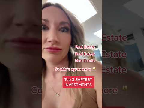 Top 3 safest investments… Real Estate!