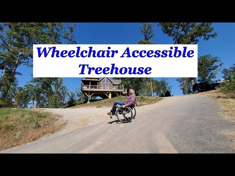 Accessible Treehouse - Treehouses of Serenity Asheville, NC