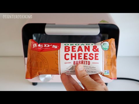 Cooking A Frozen Burrito In A CWC Mini Toaster Oven