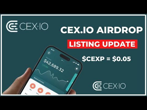 CEX.IO Airdrop || CEXP Listing Update || How To Claim Free CEXP Token #cexairdrop #cexp