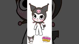 KUROMI IN AVATAR WORLD #avatarworld #kuromi #hellokitty