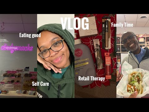 VLOG: Getting back into the swing of things, self care, retail therapy, spending time w/ fam💖