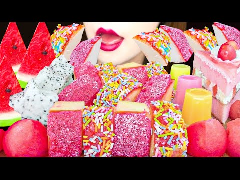 【ASMR】FRUITS PARTY🍎 MUKBANG 먹방 食べる音 EATING SOUNDS NO TALKING