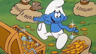 A tree where money grows! 💰🌳 • The Smurfs • Fun Cartoons For Kids